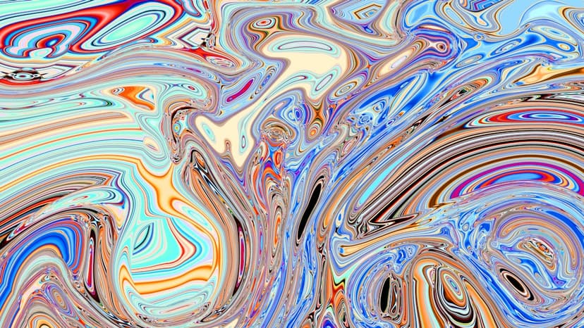 Swirling colors and patterns create an abstract image. - Photo by Logan Voss on Unsplash