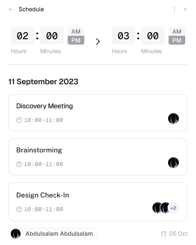 Real-time performance dashboard