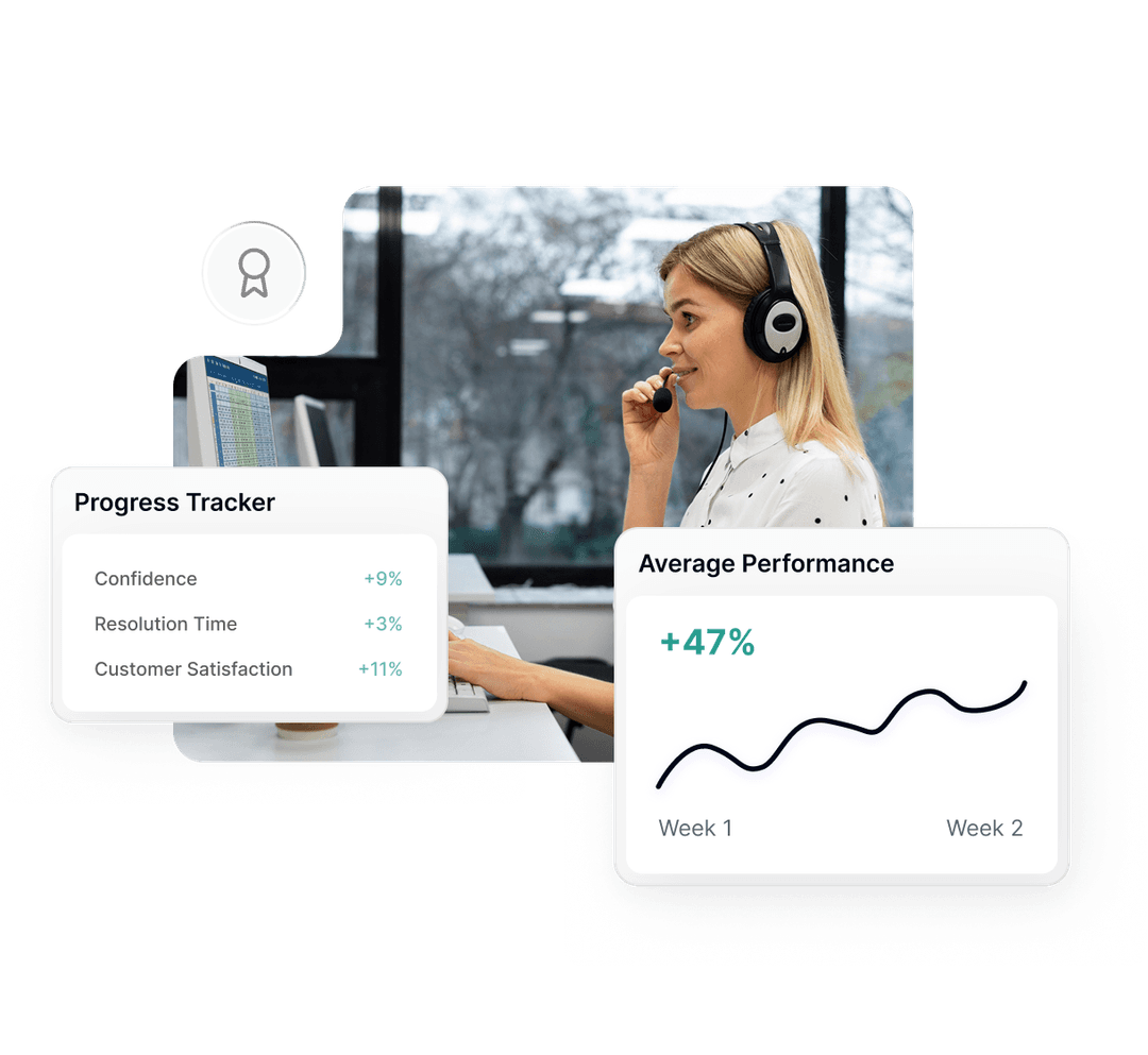 Performance tracking and progress dashboard